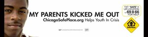 Chicago Safe Place - Bus Interior Cards